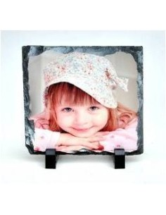 Ardoise Photo à Personnalisée Carrée – 15 x 15 cm